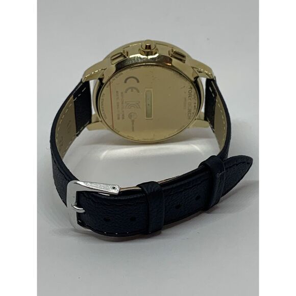 Tori Burch TBT1201 Men\'s Brown Leather Analog Dial Hybrid Watch Custom Band LW94 main image 7